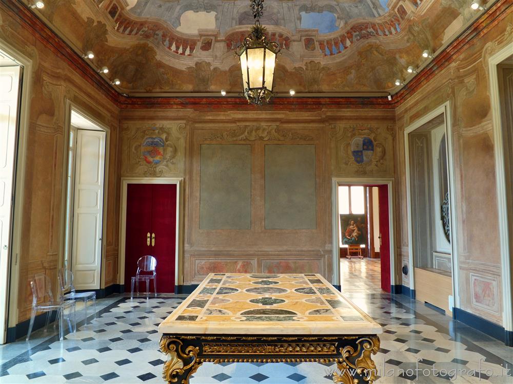 Arcore (Monza e Brianza, Italy) - Trompe-l’œil hall of Villa Borromeo d'Adda